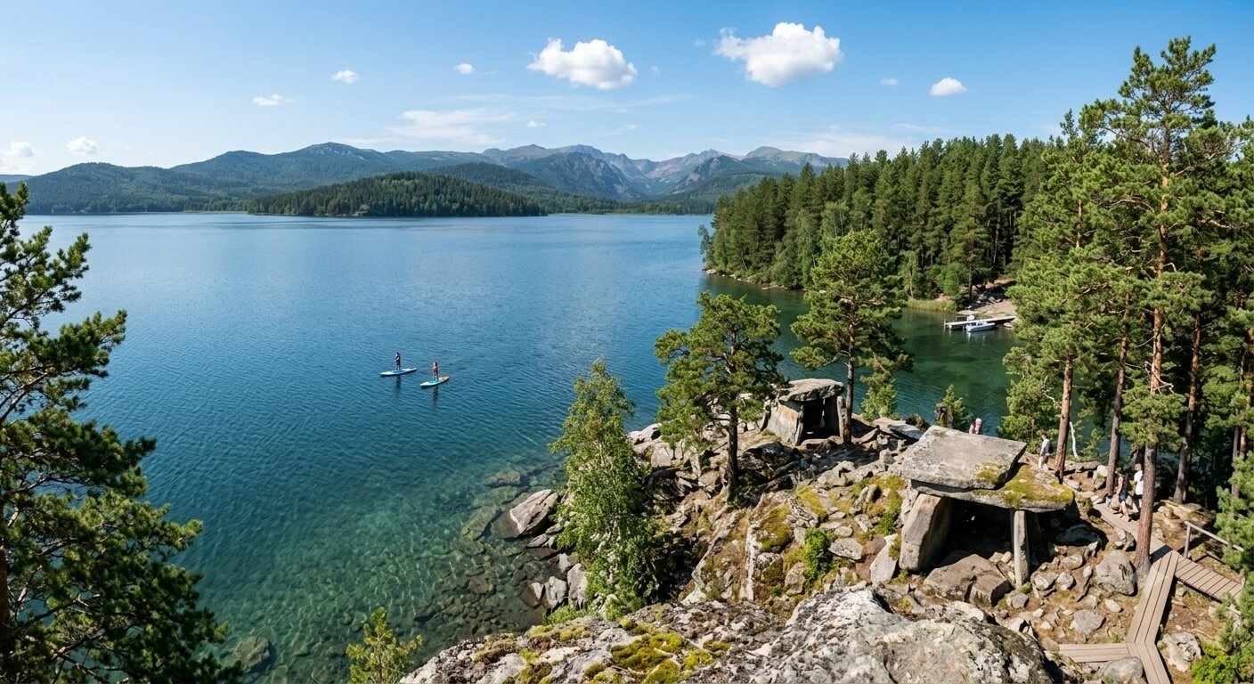 Аренда сапбордов в Екатеринбурге на закате